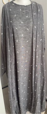 Lade das Bild in den Galerie-Viewer, Abaya de Dos Piezas – Estilo y Frescura para el Verano
