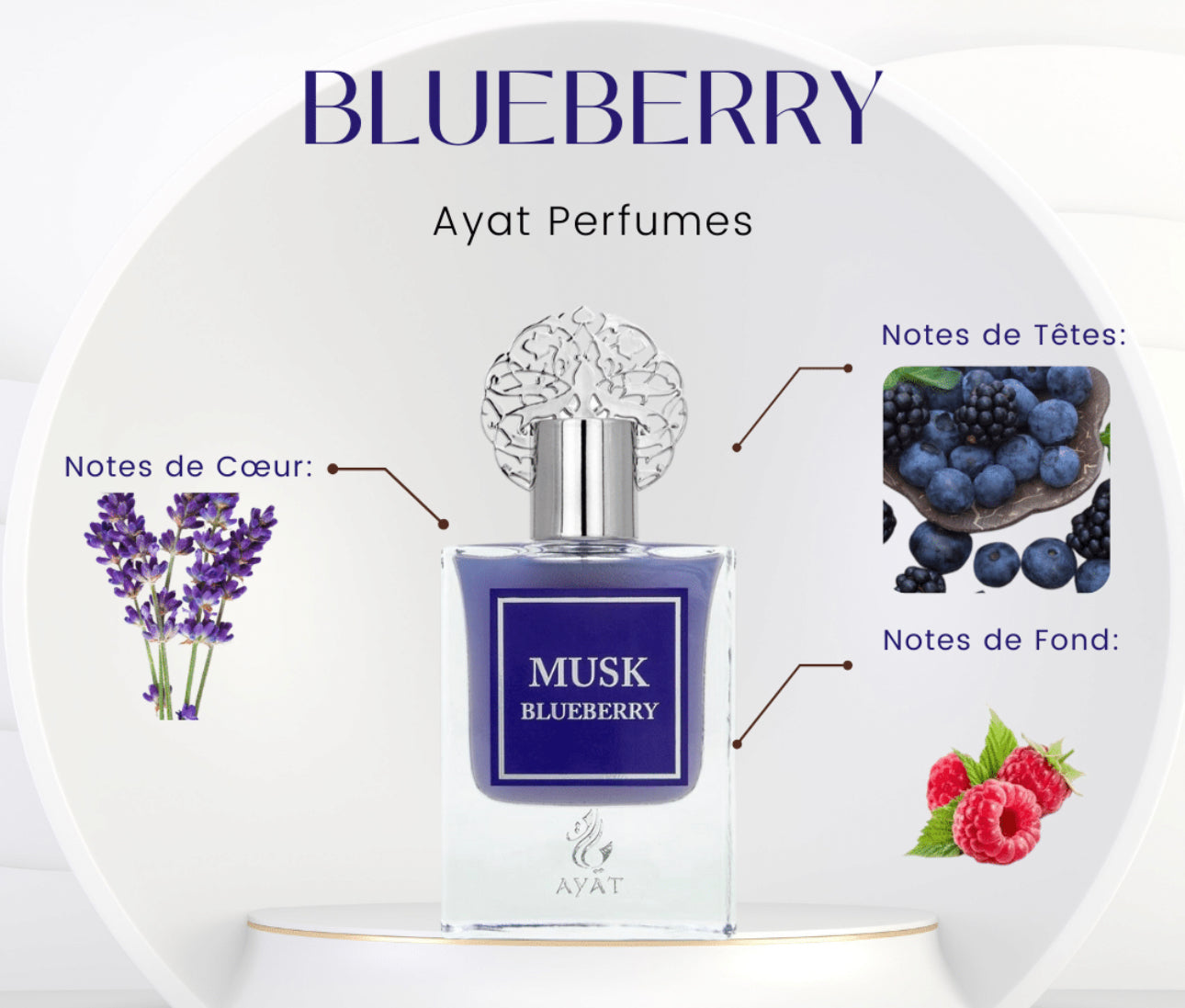 Musk Blueberry AYAT 50ml