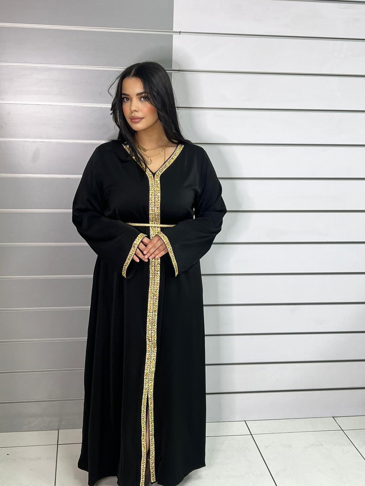 Caftan Salya Negro