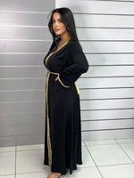 Lade das Bild in den Galerie-Viewer, Caftan Salya Negro
