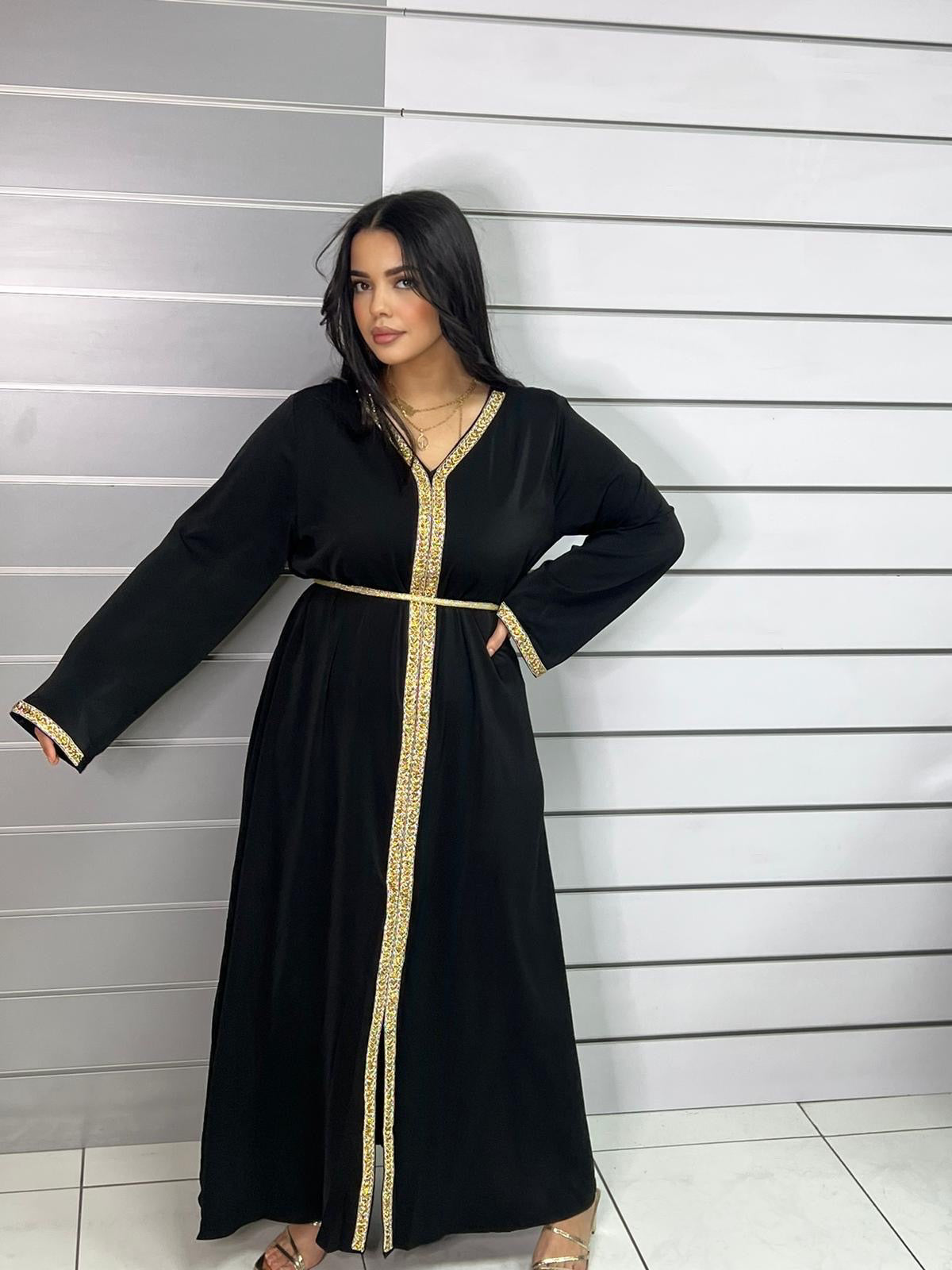 Caftan Salya Negro